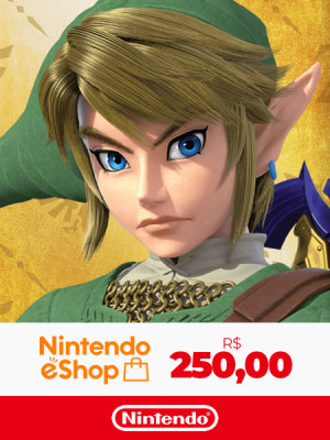 R$ 250 - Nintendo eShop