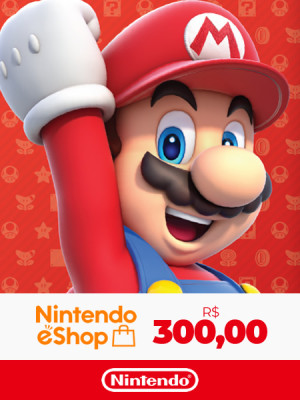 R$ 300 - Nintendo eShop